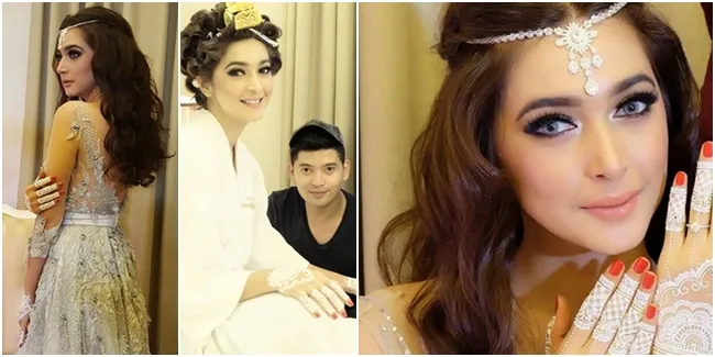 Foto-Foto Malam Henna Nabila Syakieb, Anggun Secantik Puteri Raja