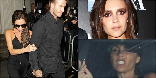 Foto-Foto 'Memalukan' Victoria Beckham, Mabuk - Kencing di Celana