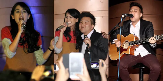 Foto-Foto Mesra Duet Maudy Ayunda dan David Choi