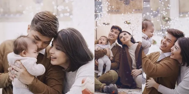 Foto-Foto Natal ala Keluarga Chelsea - Glenn, Cantik Bak di Eropa