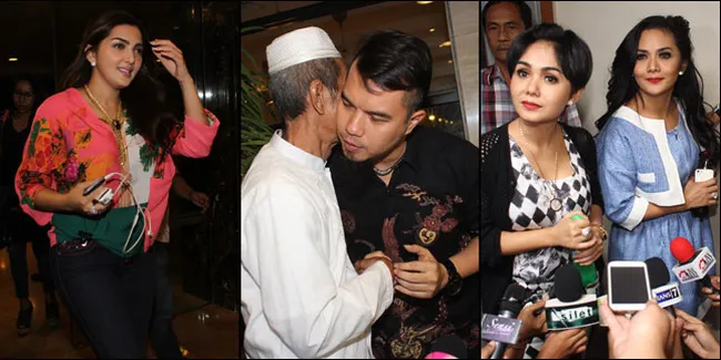 Foto-Foto Para Selebritis Menjenguk Dul di RSPI