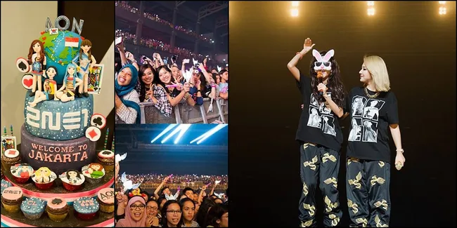 Foto-Foto Resmi Konser 2NE1 AON di Jakarta - Seru dan Heboh