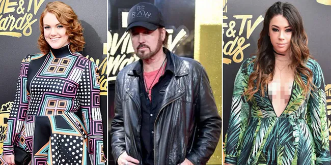 FOTO: Gagal Keren, Deretan Worst Dressed di MTV Movie Awards 2017