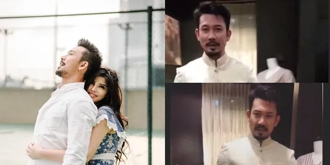 FOTO: Ganteng & Gagah, Momen Denny Sumargo Fitting Baju Tunangan