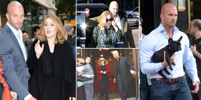 Foto Ganteng Bodyguard Seksi Adele, Sukses Bikin Netizen Gerah!