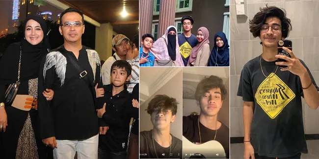 FOTO: Gantengnya Abidzar Al-Ghifari Anak Almarhum Ustaz Uje yang Jarang Tersorot, Dibilang Mirip Zayn Malik