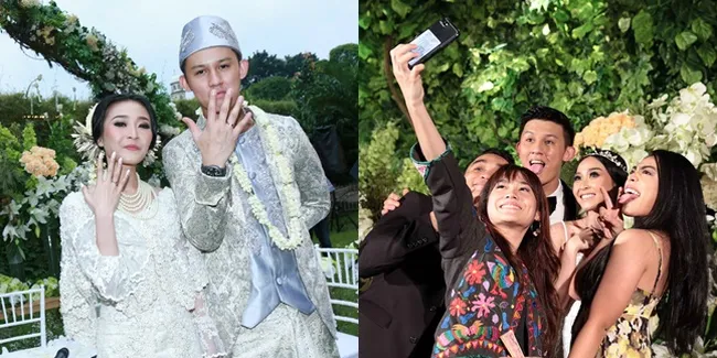 FOTO: Garden Party, Deretan Seleb Hadiri Pernikahan Rinni & Jevin
