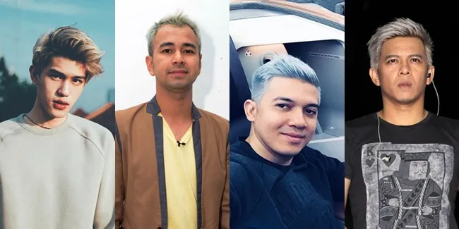 FOTO: Gaya 9 Seleb Pria Dengan Rambut Silver, Siapa Paling Keren?