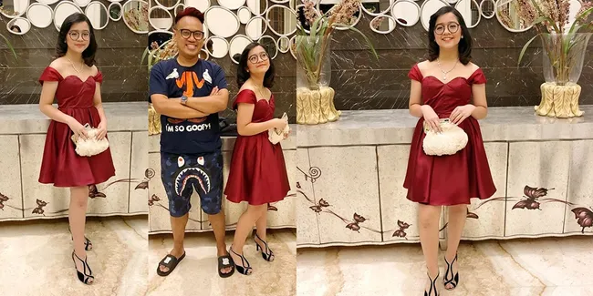 FOTO Gaya Cantik Cinta Kuya di Ajang Prom Night, Anggun Memesona
