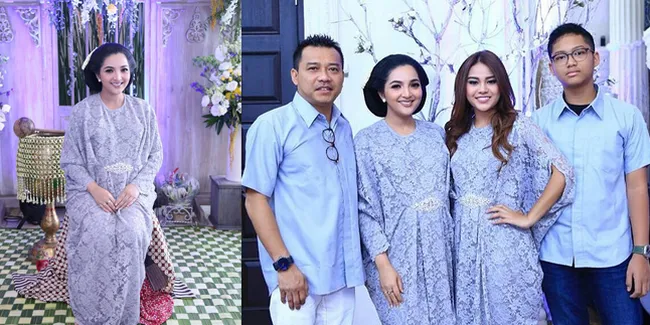 FOTO: Gelar 7 Bulanan Mewah, Ashanty Tampil Anggun Bak Putri Jawa