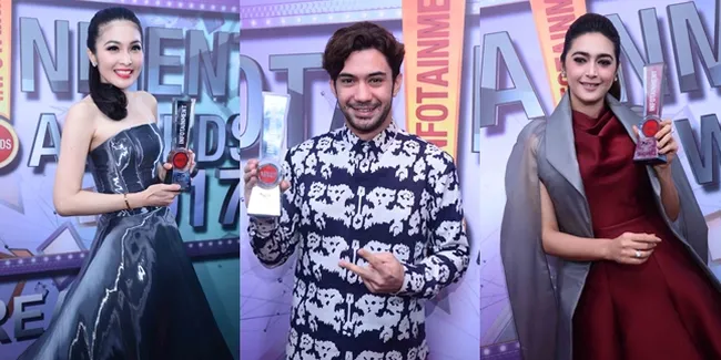 FOTO: Gemerlap Penuh Bintang, Gaya Seleb Infotainment Awards 2017