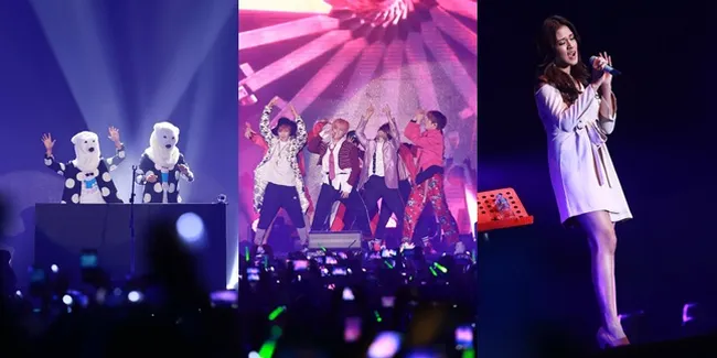 FOTO: Gemerlap 'Spotify on Stage' Diramaikan NCT 127 Hingga Raisa