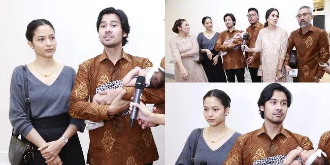 FOTO Hadiri Nikahan Baim Wong, Baby Surinala Tertidur Pulas