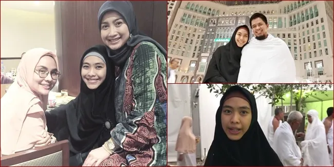 FOTO: Hamil 6 Bulan, Oki Setiana Dewi Jalankan Ibadah Haji