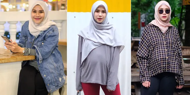 FOTO: Hamil 7 Bulan, Ini Style Keren Bumil Zaskia Adya Mecca