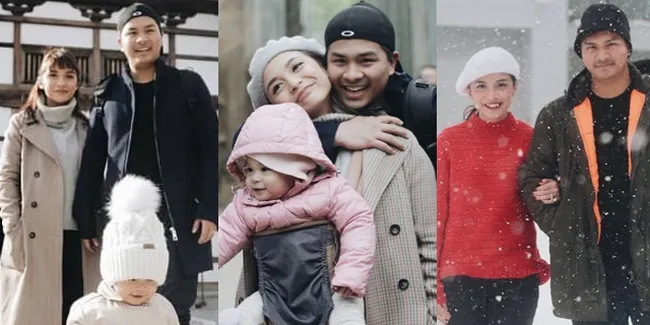 FOTO: Hangatnya Glenn & Chelsea Olivia Kalahkan Dinginnya Jepang!