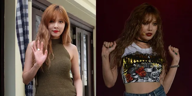 FOTO: HyunA Tampil Hot Menggoda di 'Viral Fest Asia 2016' Bali