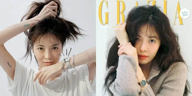 FOTO: HyunA Tanpa Makeup di Pemotretan Grazia, Tetap Cantik Dong