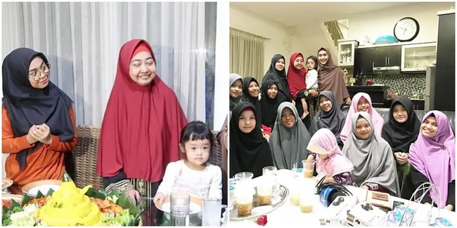 FOTO: Ibu Ultah ke 53, Oki Setiana Dewi - Ria Ricis Beri Kejutan