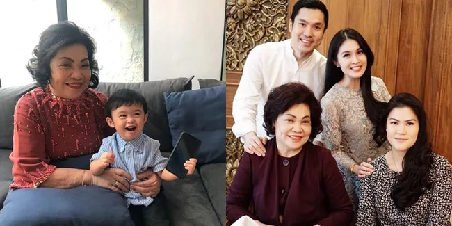 Foto Irma Moeis Mertua Sandra Dewi, Oma Cantik yang Fashionable dan Elegan