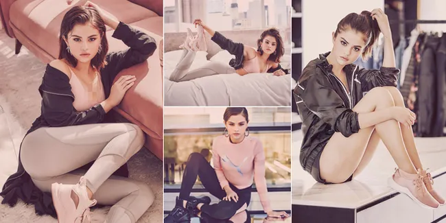 FOTO: Jadi Model Puma, Selena Gomez Tampil Cantik & Sporty