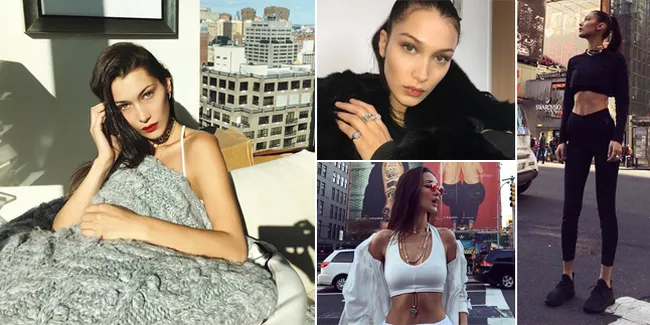 FOTO: Jadi Model VS, Bella Hadid Makin Kurus & Dikritik Netizen