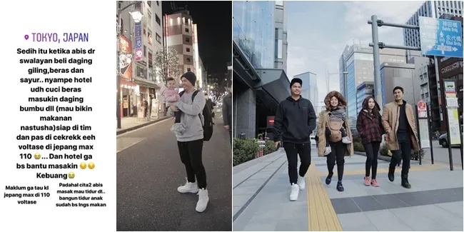 FOTO: Jalan-Jalan ke Jepang, Chelsea Olivia - Glenn Sempat 'Apes'