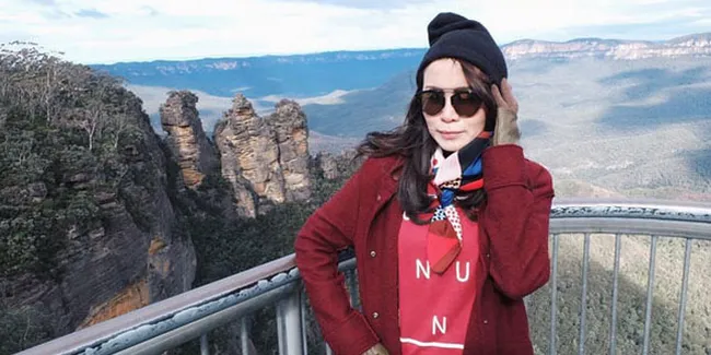 FOTO: Jalan-Jalan Momo Geisha ke Australia, Jelajahi Kota Sydney