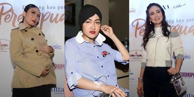 FOTO: Jenguk Jupe, Luna Maya dan Ayu Dewi Hadir Berikan Semangat