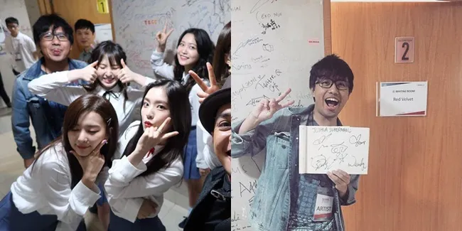 FOTO: Joshua Suherman Bahagia Pamer Selfie Bareng Red Velvet