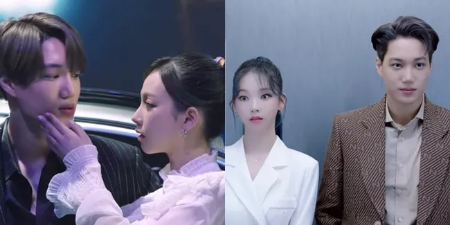 Foto Kai EXO dan Karina aespa 'Ketemu' di Lift Malu-Malu Hingga Dance Hot Bareng