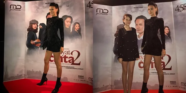 FOTO: Kaki Jenjang Cantik Sophia Latjuba Sukses Bikin Iri