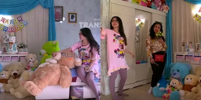 FOTO: Kamar Via Vallen, Penuh Boneka dari Fans dan Punya Teras Luas yang Nyaman