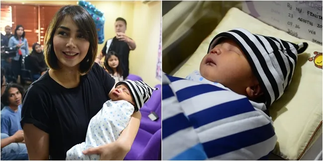 FOTO: Kebahagiaan Arie Untung - Fenita Sambut Lahirnya Anak Ke-3