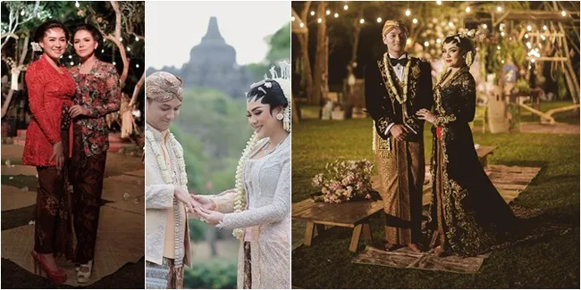 FOTO Kebaya-Kebaya Cantik di Pernikahan Vicky Shu, Sangat Njawani