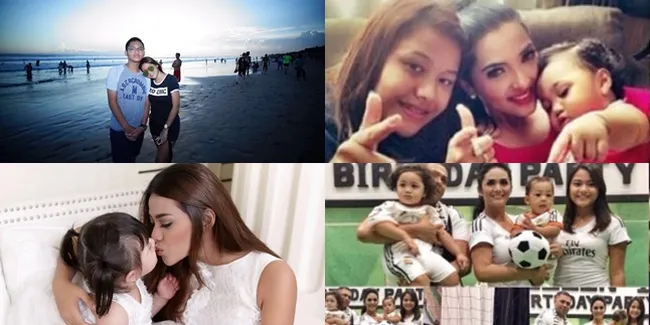 Foto Kebersamaan Aurel Hermansyah Dengan 5 Adiknya, So Sweet!