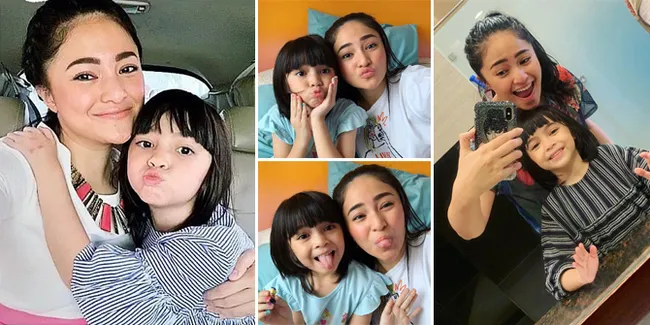 FOTO: Kebersamaan Marshanda & Sienna, Bagai Pinang Dibelah Dua!