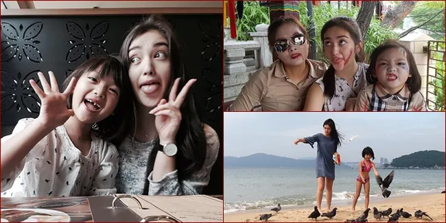 FOTO: Kebersamaan Unyu Ranty Maria dan Sang Adik, Bikin Gemas!