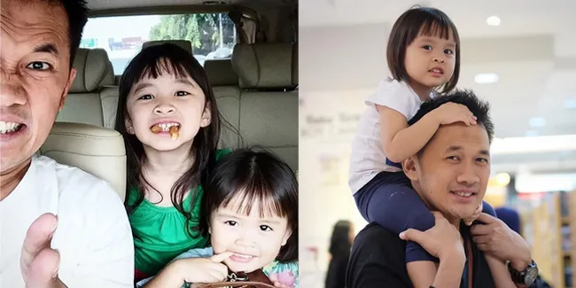 Foto Kedekatan Hanung Bramantyo Dengan 2 Putrinya, Suami Idaman!