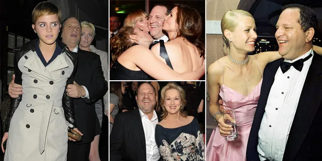 FOTO Kedekatan Harvey Weinstein Dengan Artis Papan Atas Hollywood