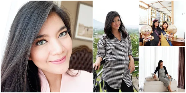 FOTO: Kehamilan Raya Kohandi, Tetap Cantik Dengan Perut Buncit