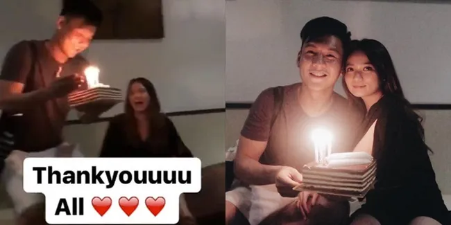 FOTO; Kejutan Ulang Tahun Manis Fendy Chow Untuk Stella Cornelia