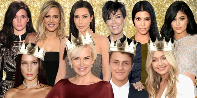 FOTO: Keluarga Kardashian vs Hadid, Siapa Jawara di Hollywood?