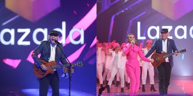 FOTO: Kemeriahan Konser Lazada Super Show, Tampilkan Rossa Hingga Iwan Fals