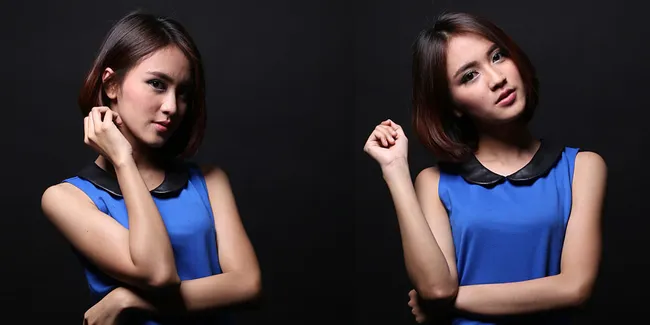 FOTO: Kenali Mutiara Dewi, Dara Kece Berambut Bob Cherry Belle