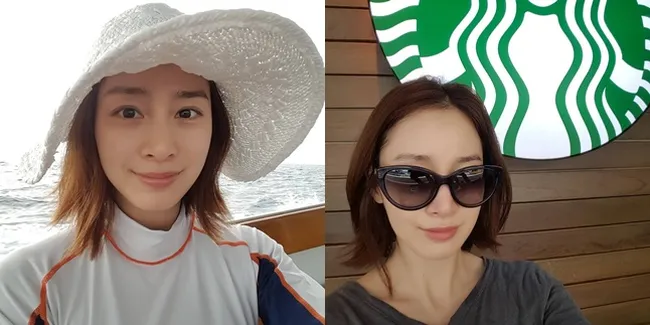 FOTO: Keseharian Kim Tae Hee Tanpa Make Up, Cantik Flawless