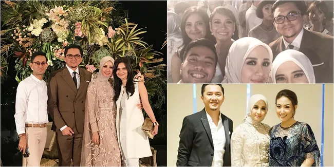 FOTO Keseruan Artis di Resepsi Laudya Bella, Selfie-Nyanyi Bareng