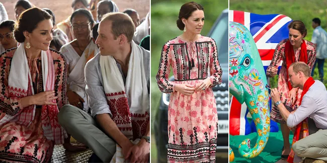 FOTO: Keseruan Kate Middleton & William di India, Bak Bulan Madu