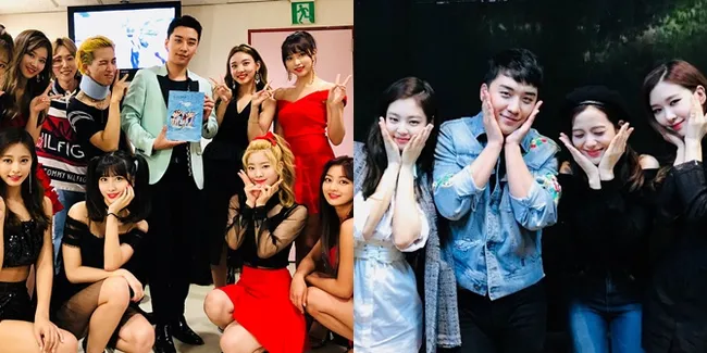 Foto Ketika Seungri Big Bang Dikelilingi TWICE Sampai BLACKPINK