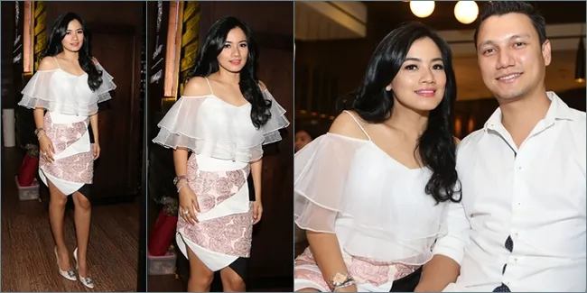 FOTO: Ketika Titi Kamal Pakai Dress Serba Putih Secantik Princess